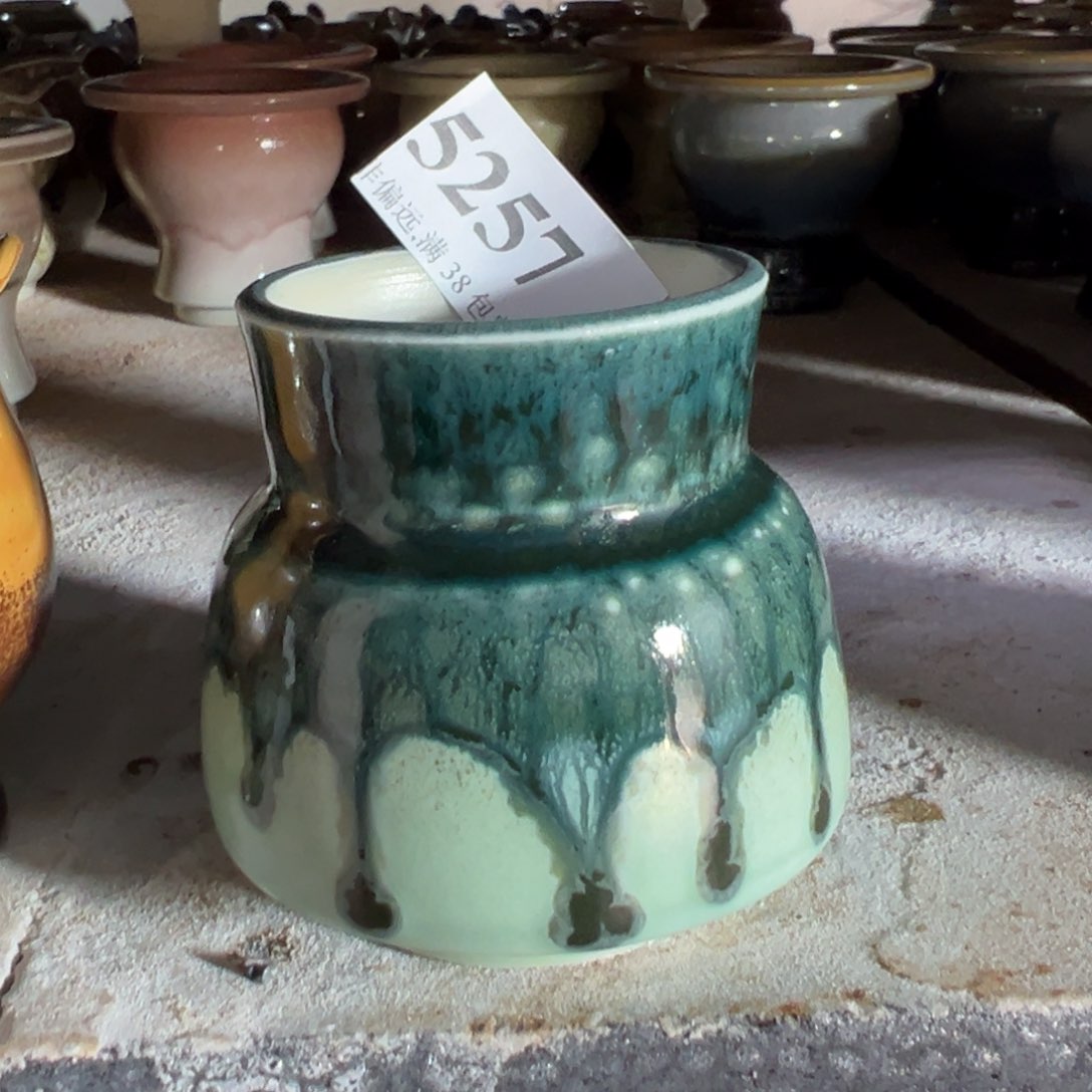 陶瓷景德镇手工花盆