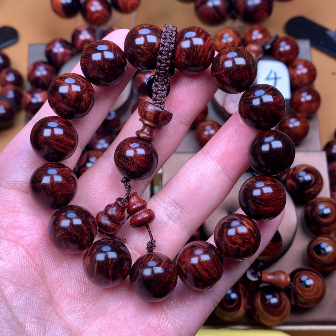 黄花梨/降香黄檀黄花梨手串1.5