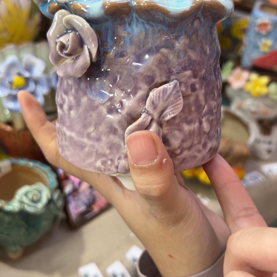 满20米包邮秒退拉黑多肉花盆