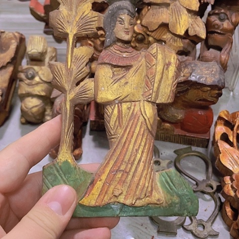 香榧木T***L一个孤品木雕15