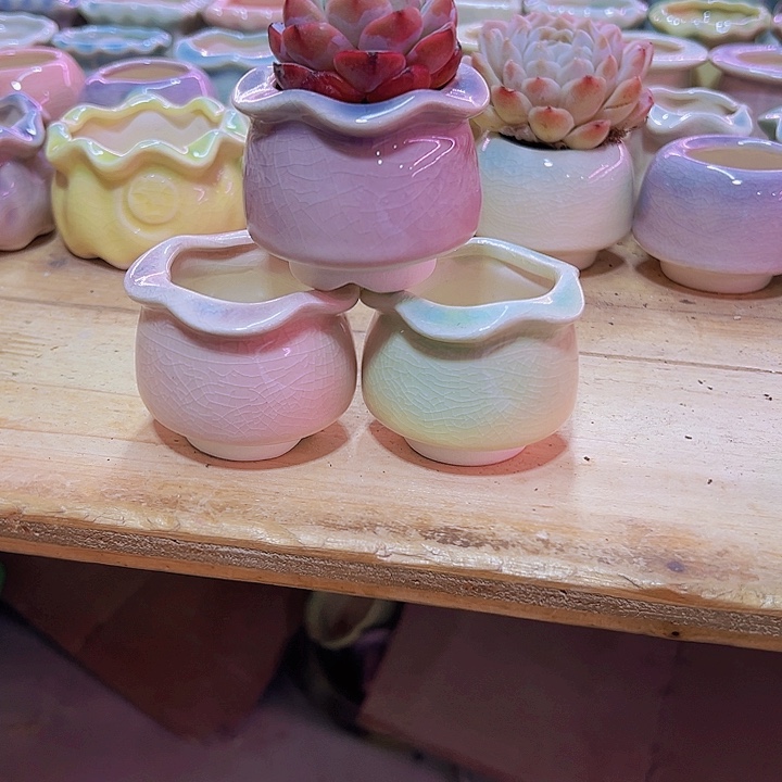 陶瓷花盆当场凑满12包邮