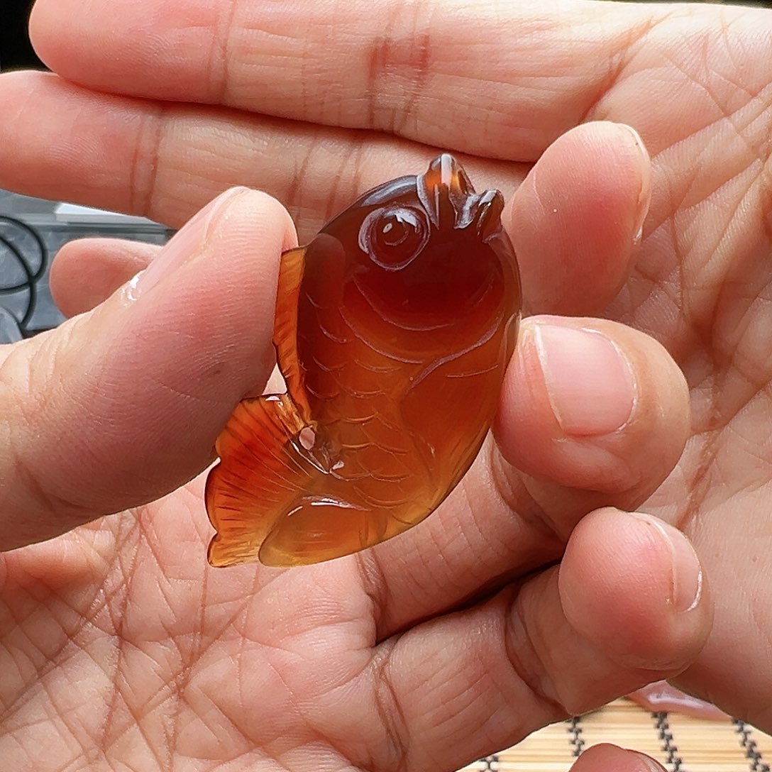 未镶嵌玛瑙/玉髓珠宝半成品