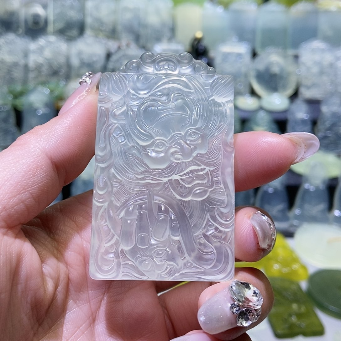 岫玉吊坠未镶嵌吊坠