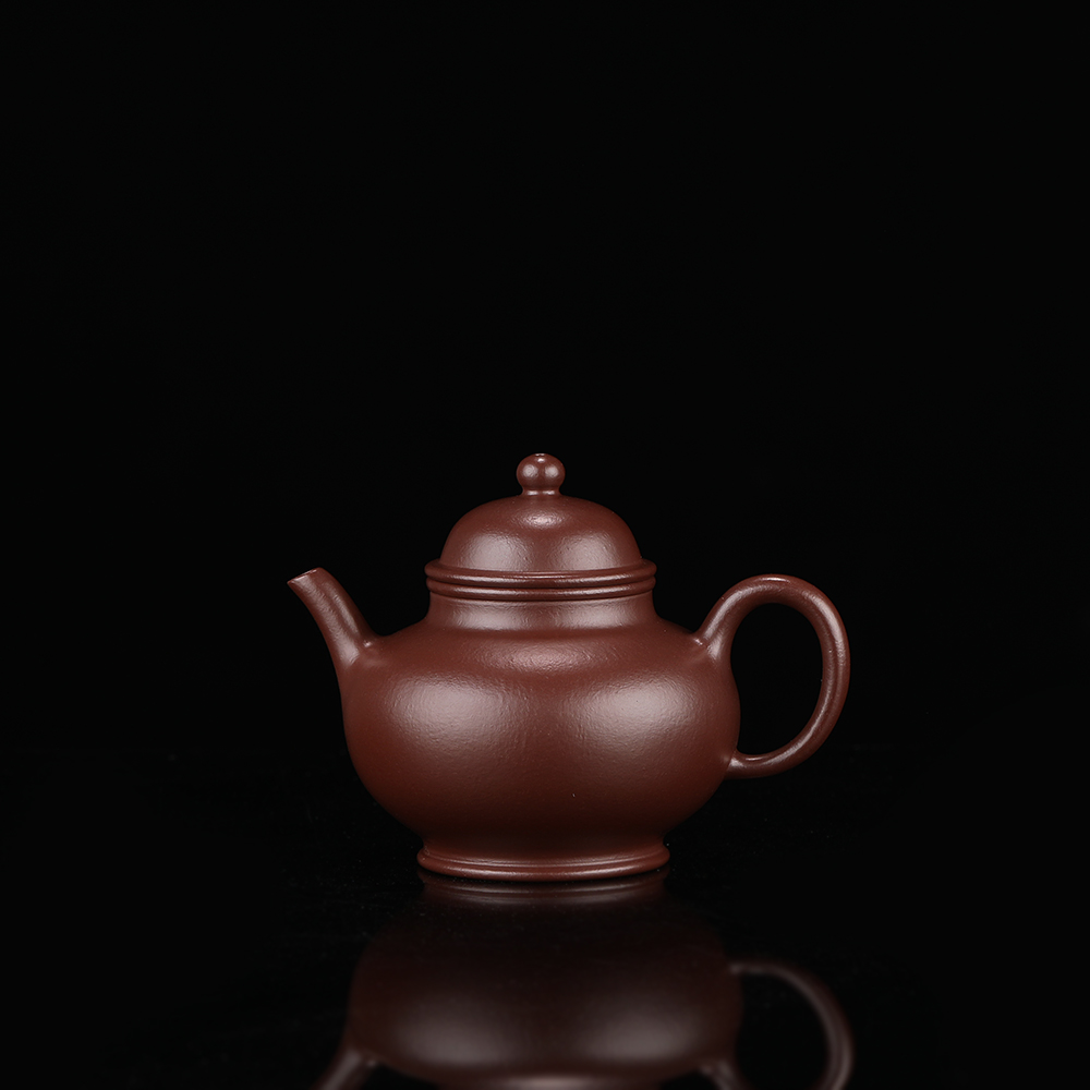 乘风阁.老紫泥【宫灯】紫砂茶壶DX.140cc