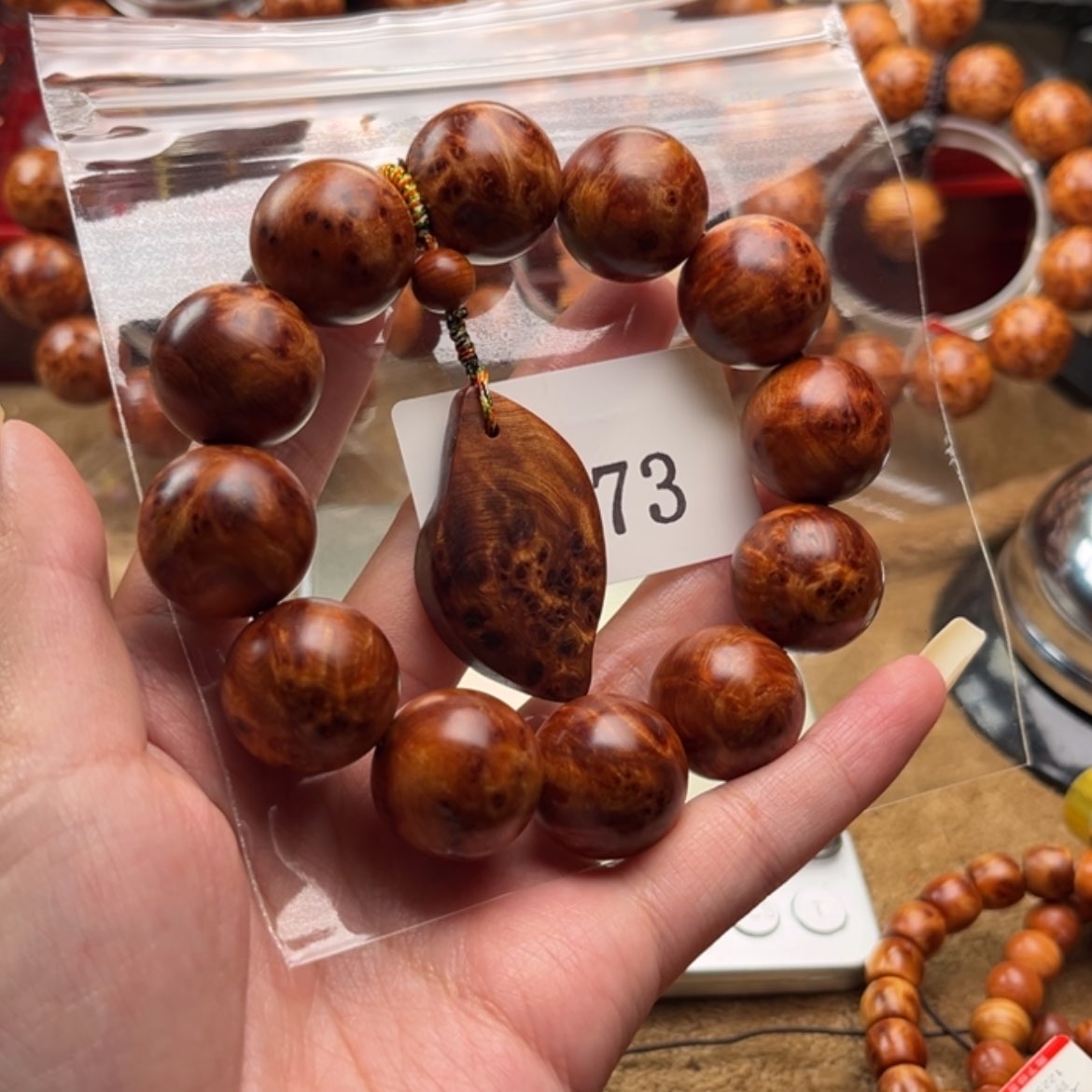 【闪购商品】柏木（崖柏）手串/手链20金刚骨料
