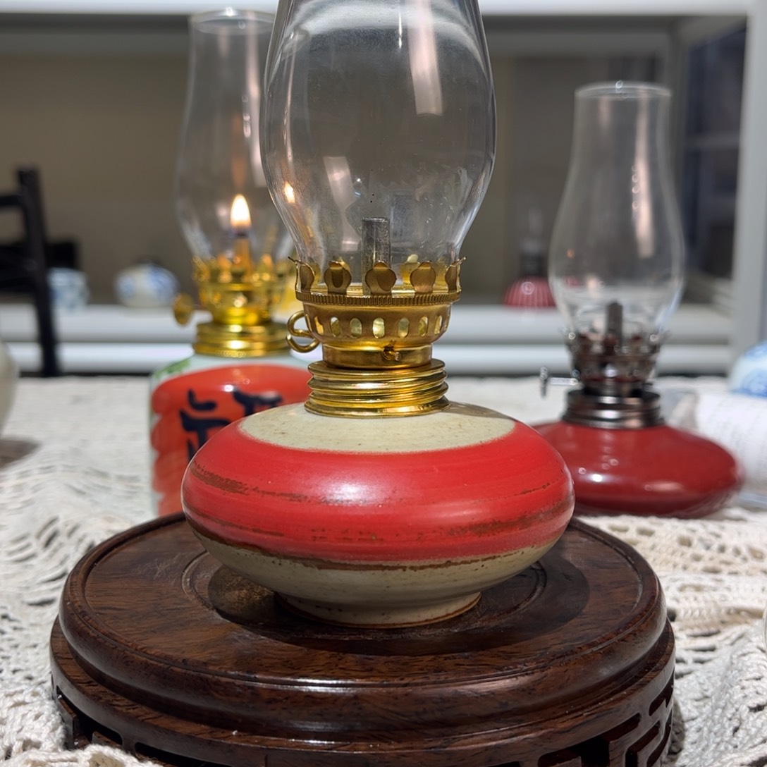 摆件景德镇陶瓷香薰灯