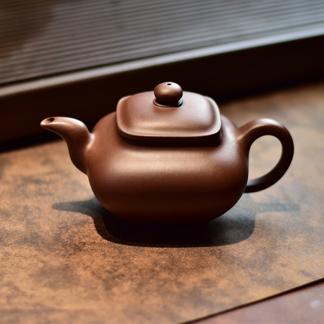 《传炉壶》原矿紫泥 全手工制作 230毫升