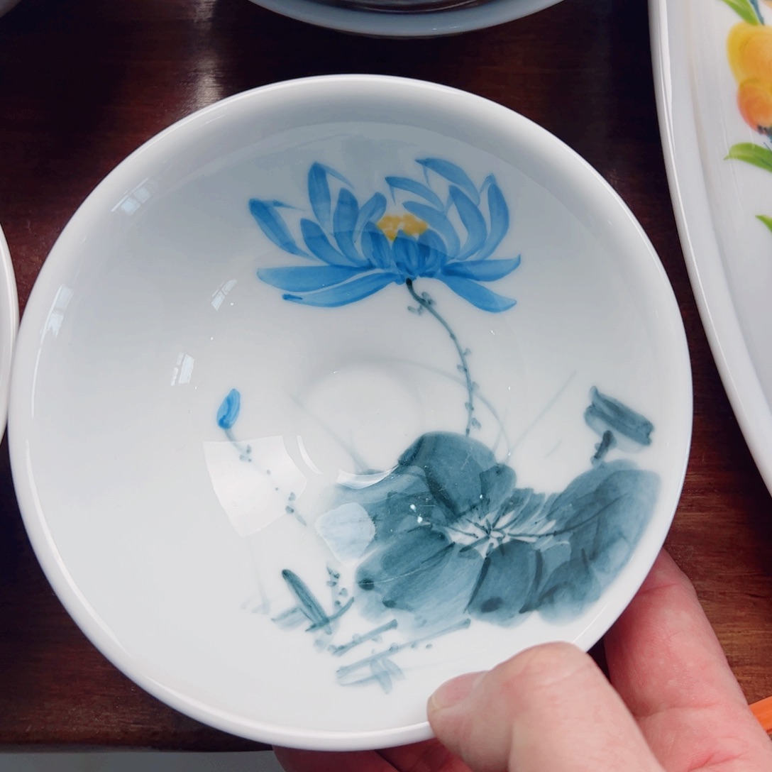 景德镇陶瓷手工手绘制作