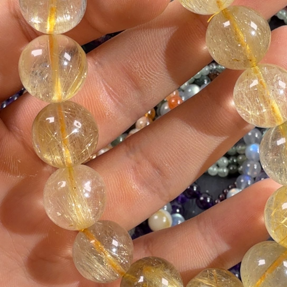 水晶手链未镶嵌r**e天然