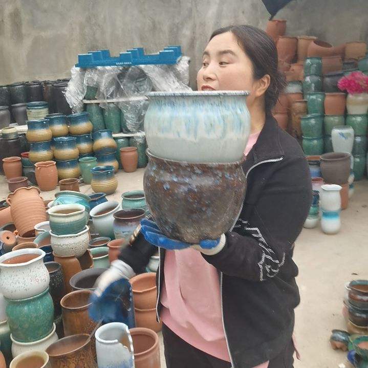 口20高16瑕疵两个盆子