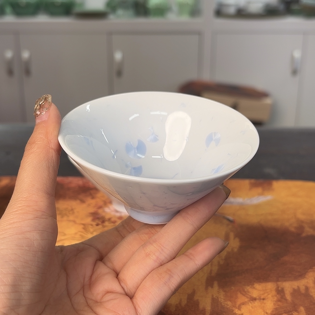 龙泉云间青瓷小米茶器