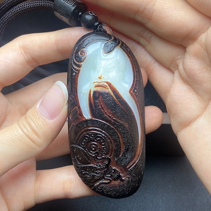 和田玉挂件未镶嵌N