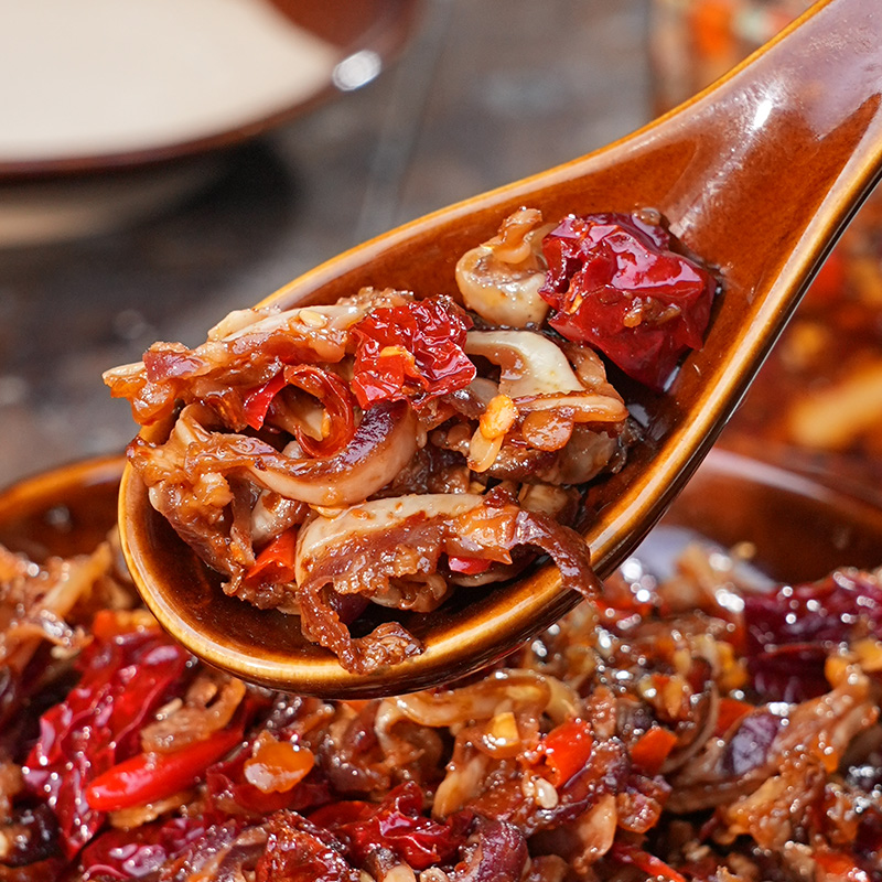 【烟熏香辣脆骨】湖南即食腊猪脆骨解馋下饭下酒熟食菜农家特色美食