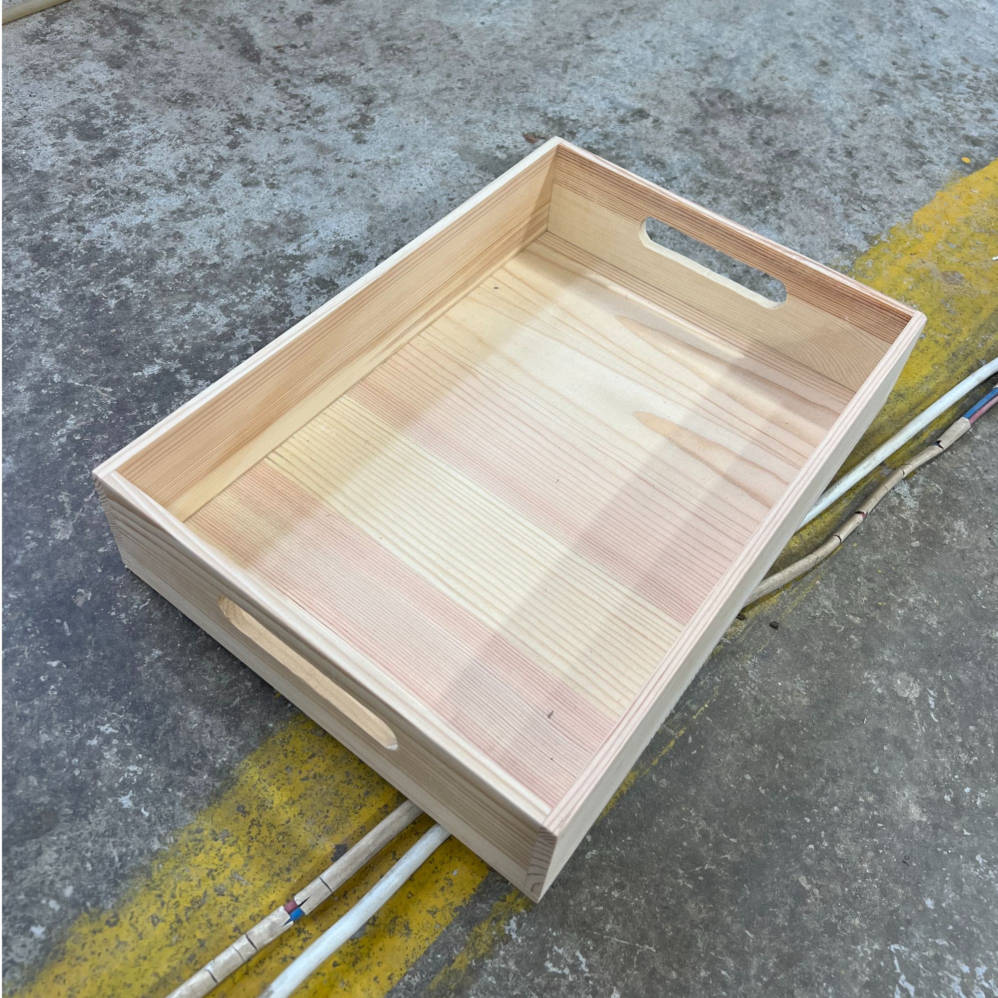 34*24*7，松木全实木收纳储物托盘 