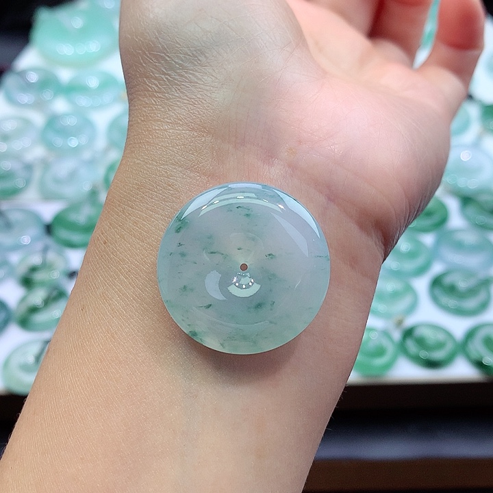 颈饰未镶嵌翡翠13尺寸27.3*5.6