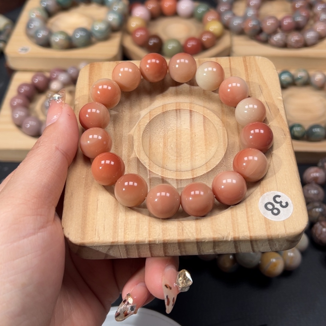 开***猫石英质玉未镶嵌手链18