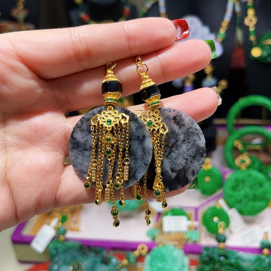 【闪购商品】翡翠耳饰未镶嵌福利