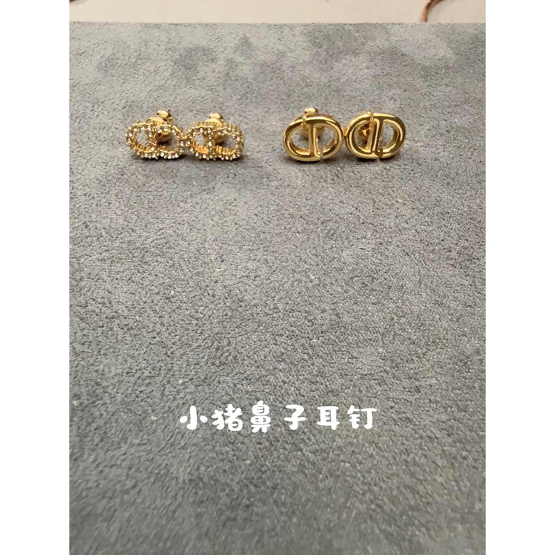 合金耳饰 V金高版本耳饰 小猪鼻子CD 055