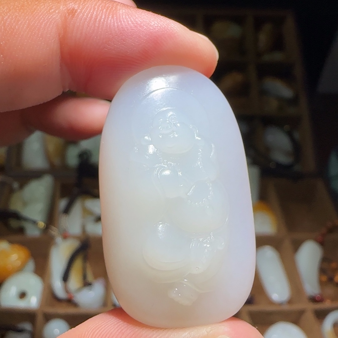 和田玉挂件未镶嵌