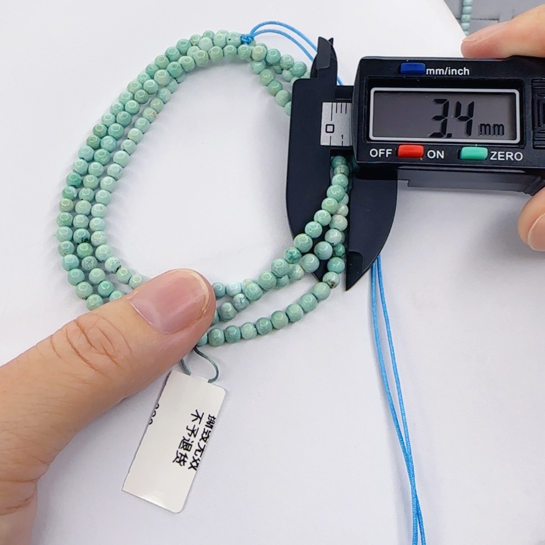 绿松石未镶嵌颈饰