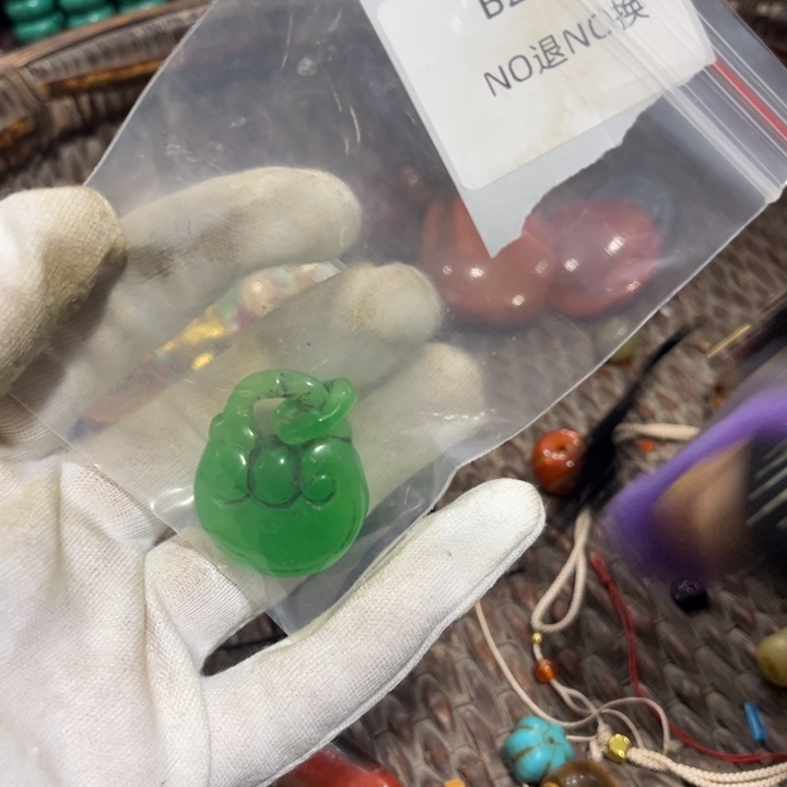 红***龙脊菩提吊坠工艺品2652