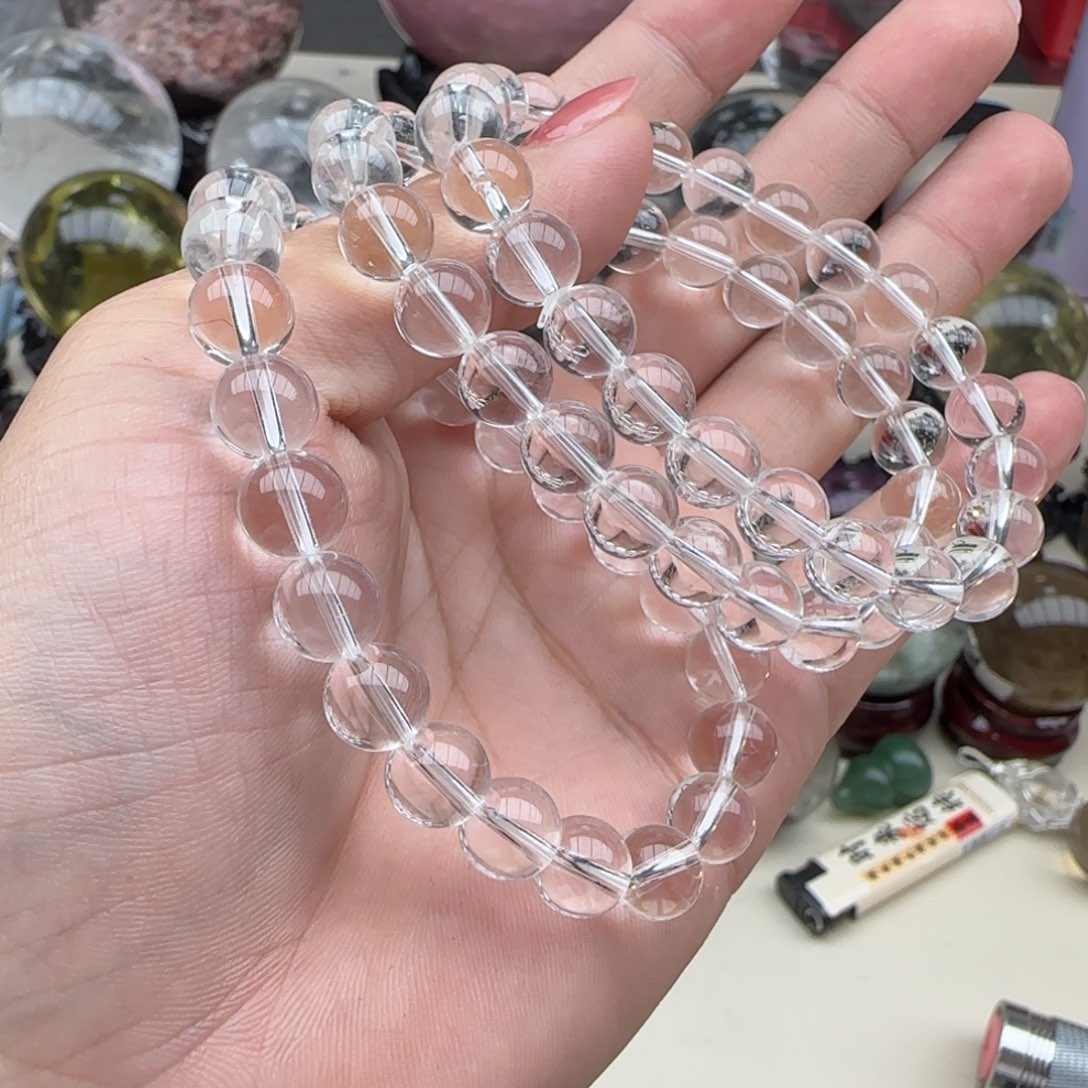 马***美水晶未镶嵌摆件a027