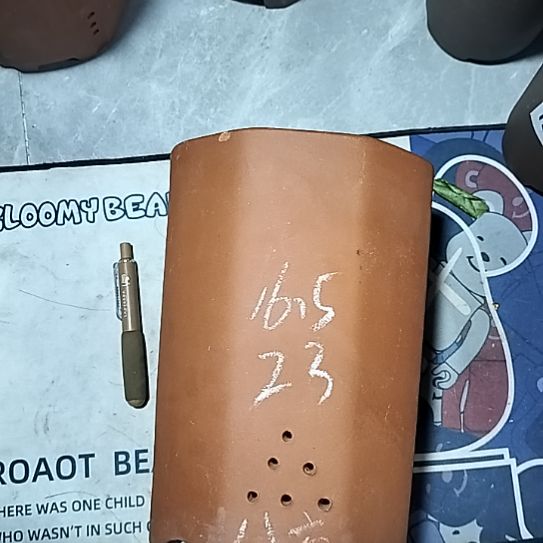 紫砂红泥八方一个