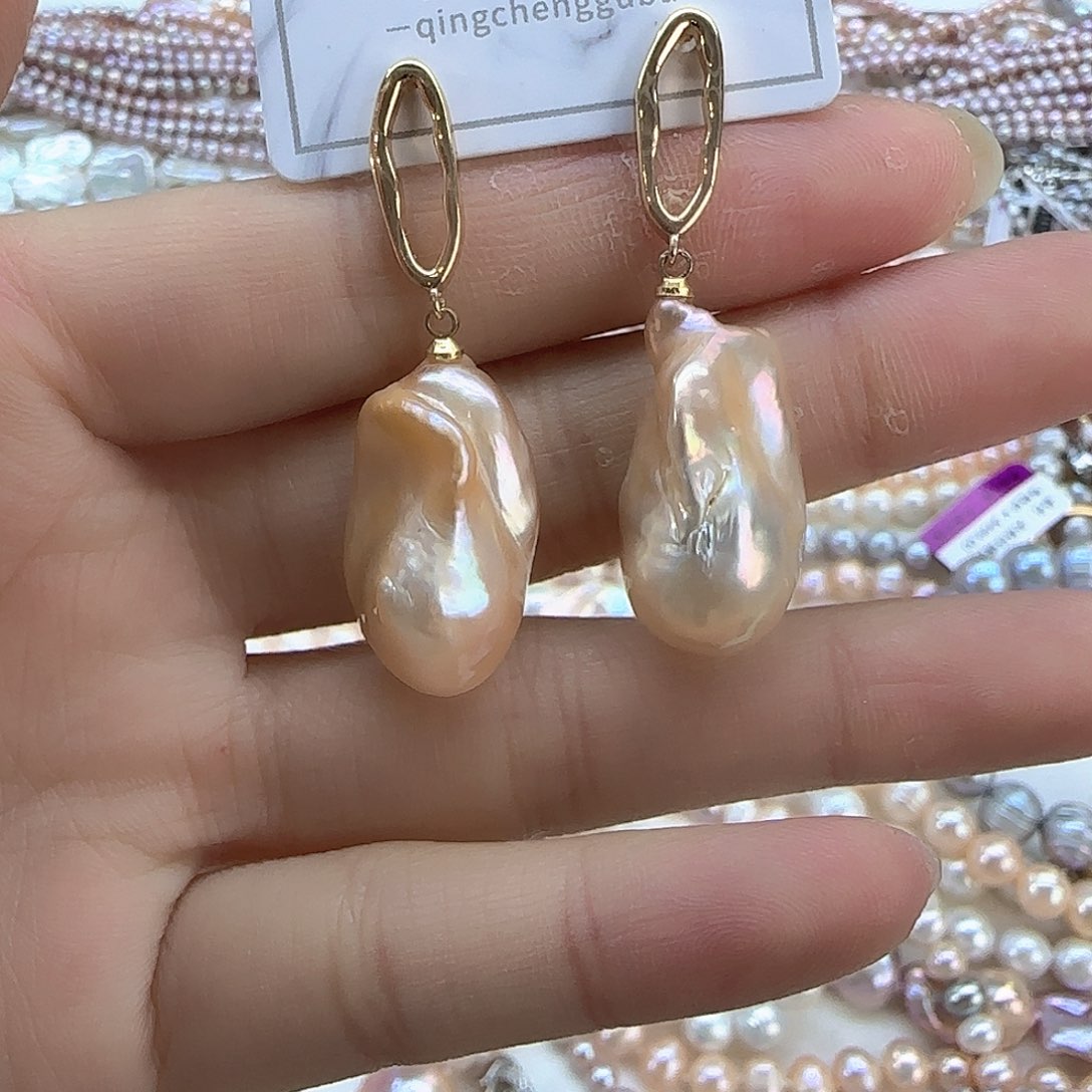 银S925镶嵌项链定制392淡水珍珠