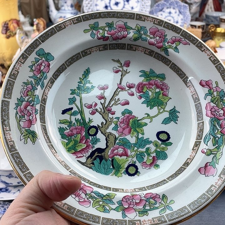 中古欧瓷瓷器小房子