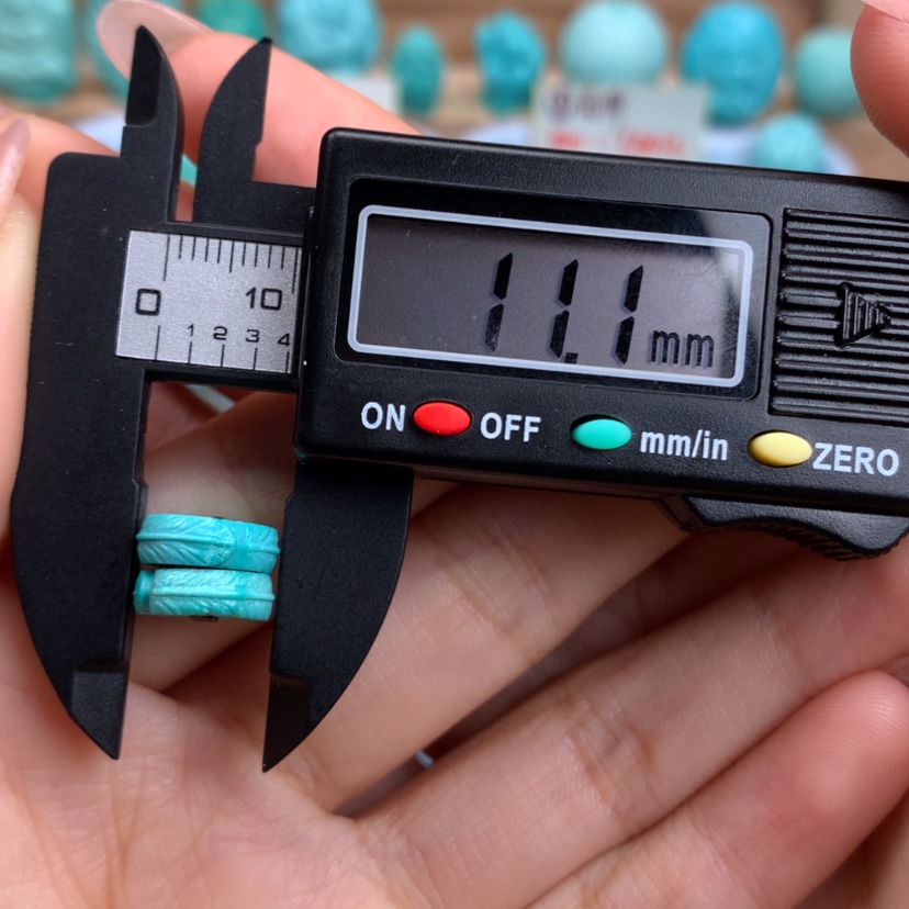 【闪购商品】绿松石羽毛扣未镶嵌