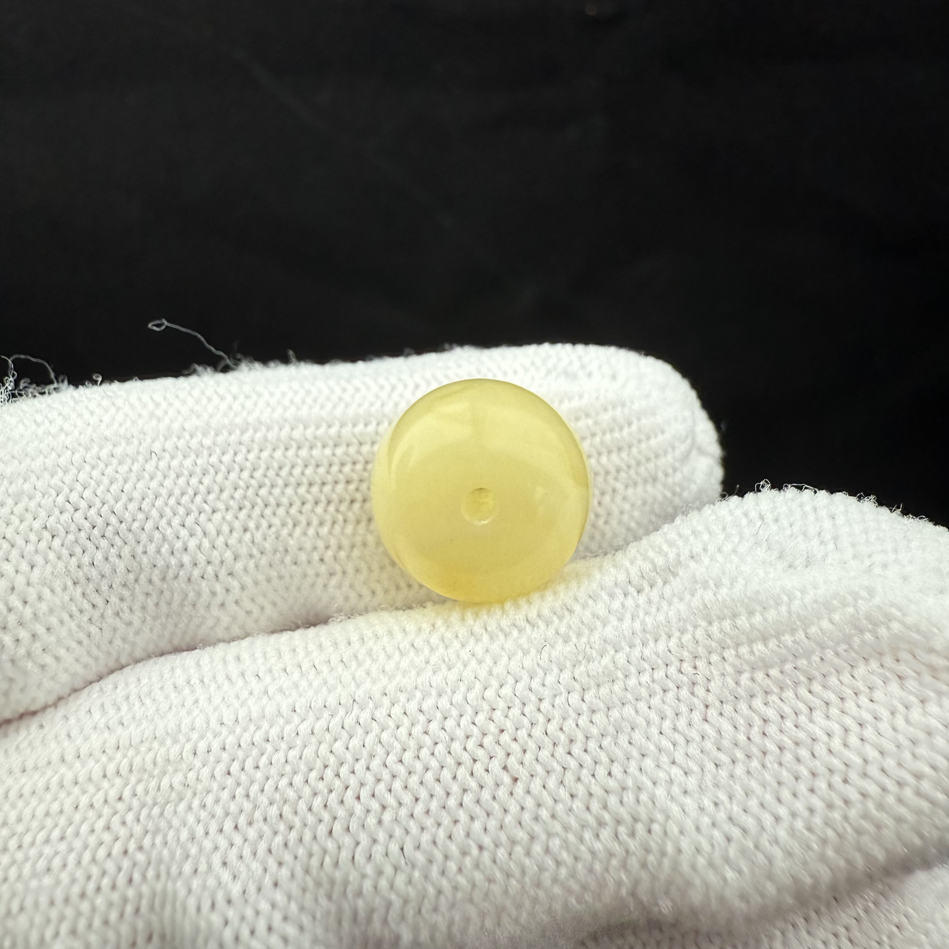 J2516天然原矿蜜蜡 墩子 12*10mm一物一图 支持复检