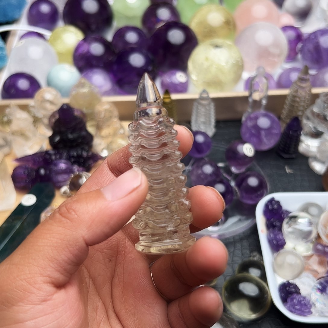 水晶摆件未镶嵌水晶