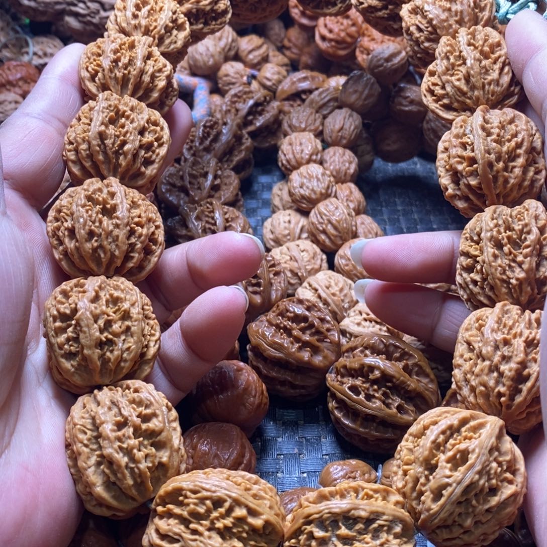 吊坠文玩核桃粗筋麻花