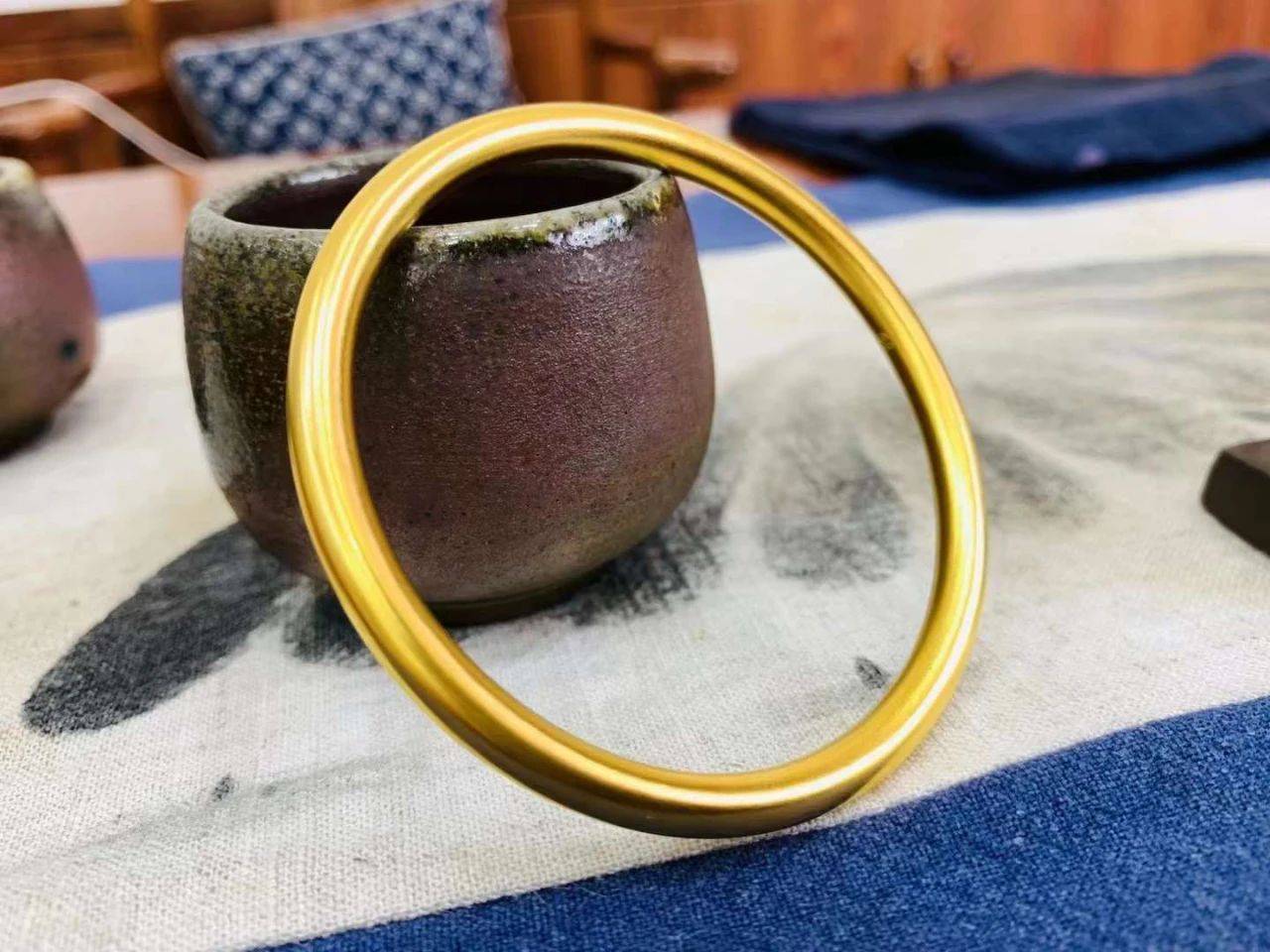 【旺旺金选】 足金999  经典古法镯 30.01