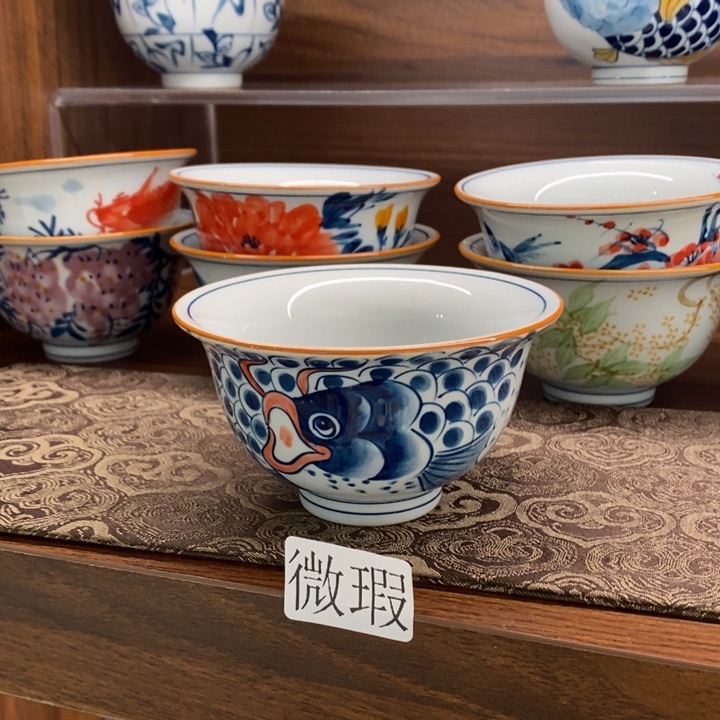 釉下老陶泥手工绘制