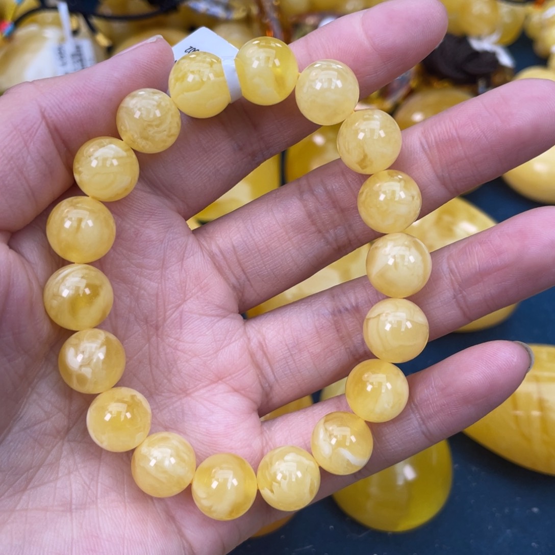 琥珀裸石未镶嵌琥珀蜜蜡w 172