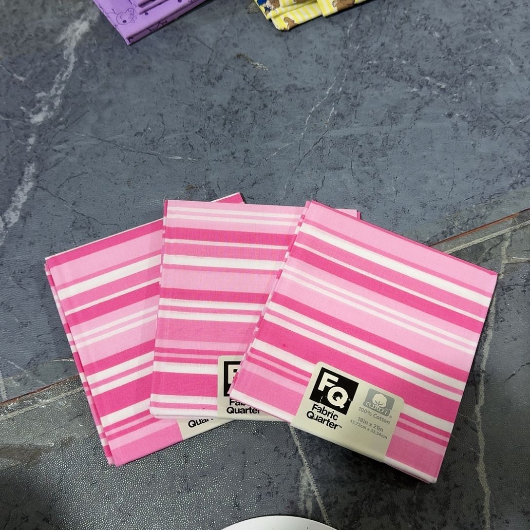 3片出品牌纯棉平布45 x 53厘米