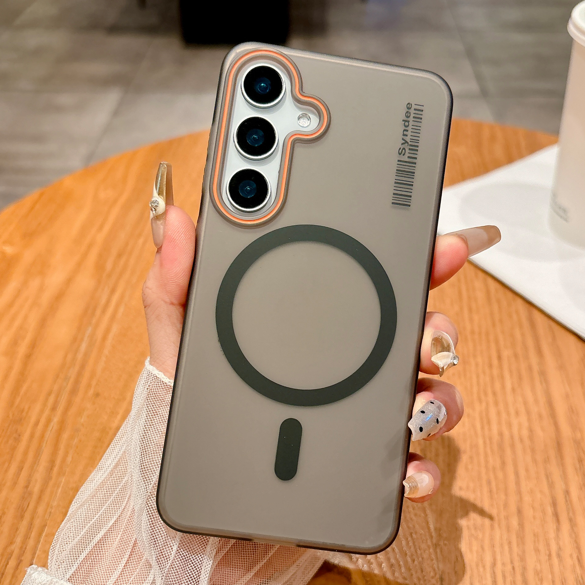 适用三星s26ultra手机壳三星s25透明磁吸三星s24超薄磨砂s23ultra