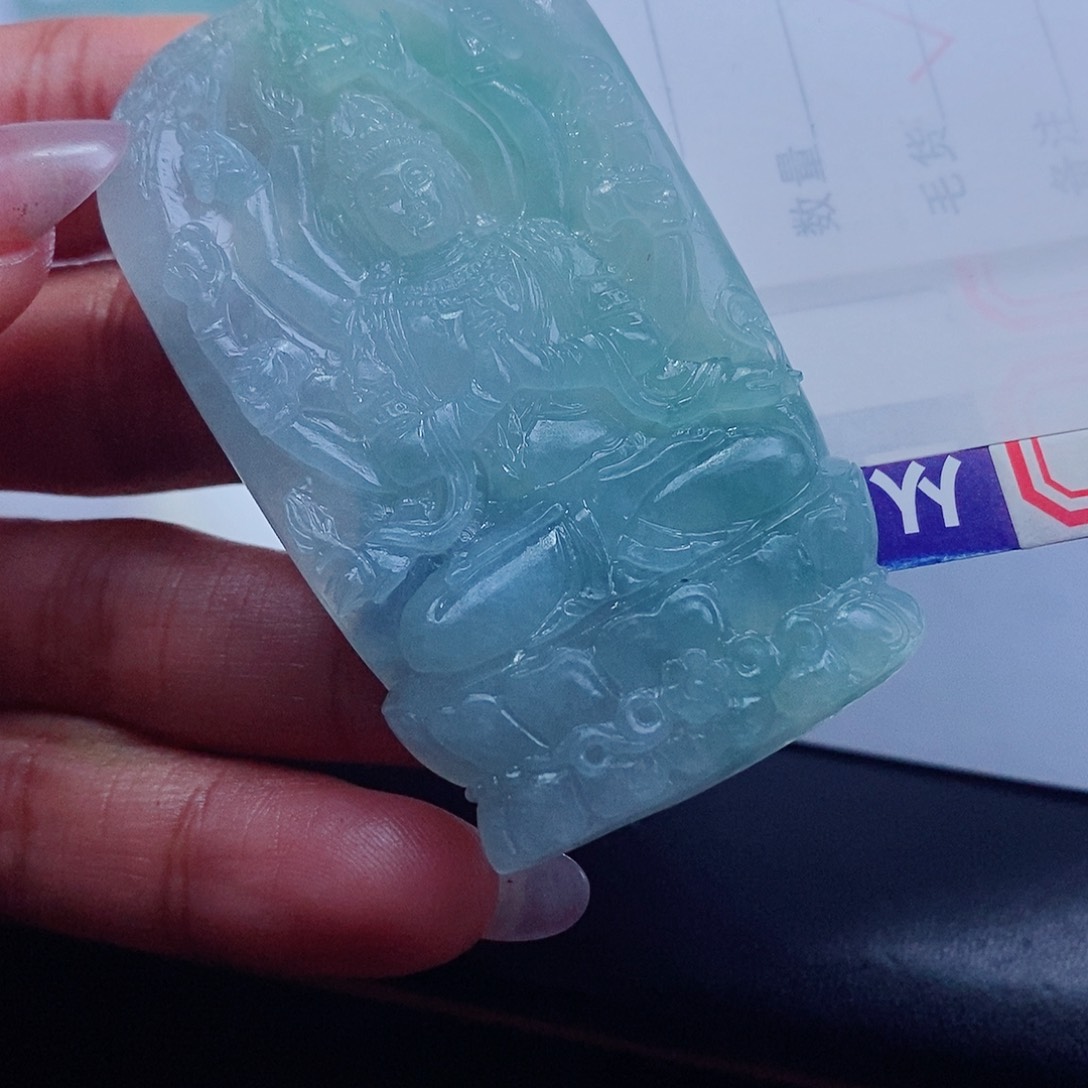 晖***中定制翡翠未镶嵌翡翠