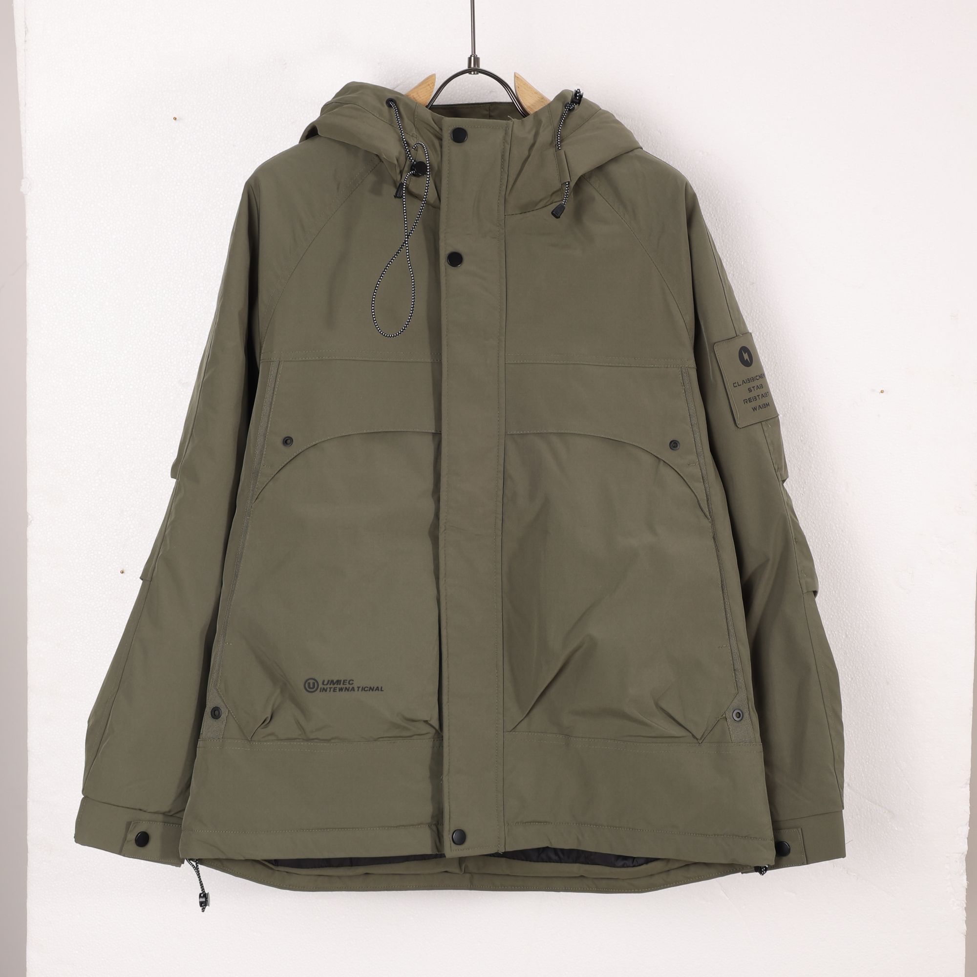 【冯漂亮甄选】M813时尚潮流休闲百搭个性棉衣