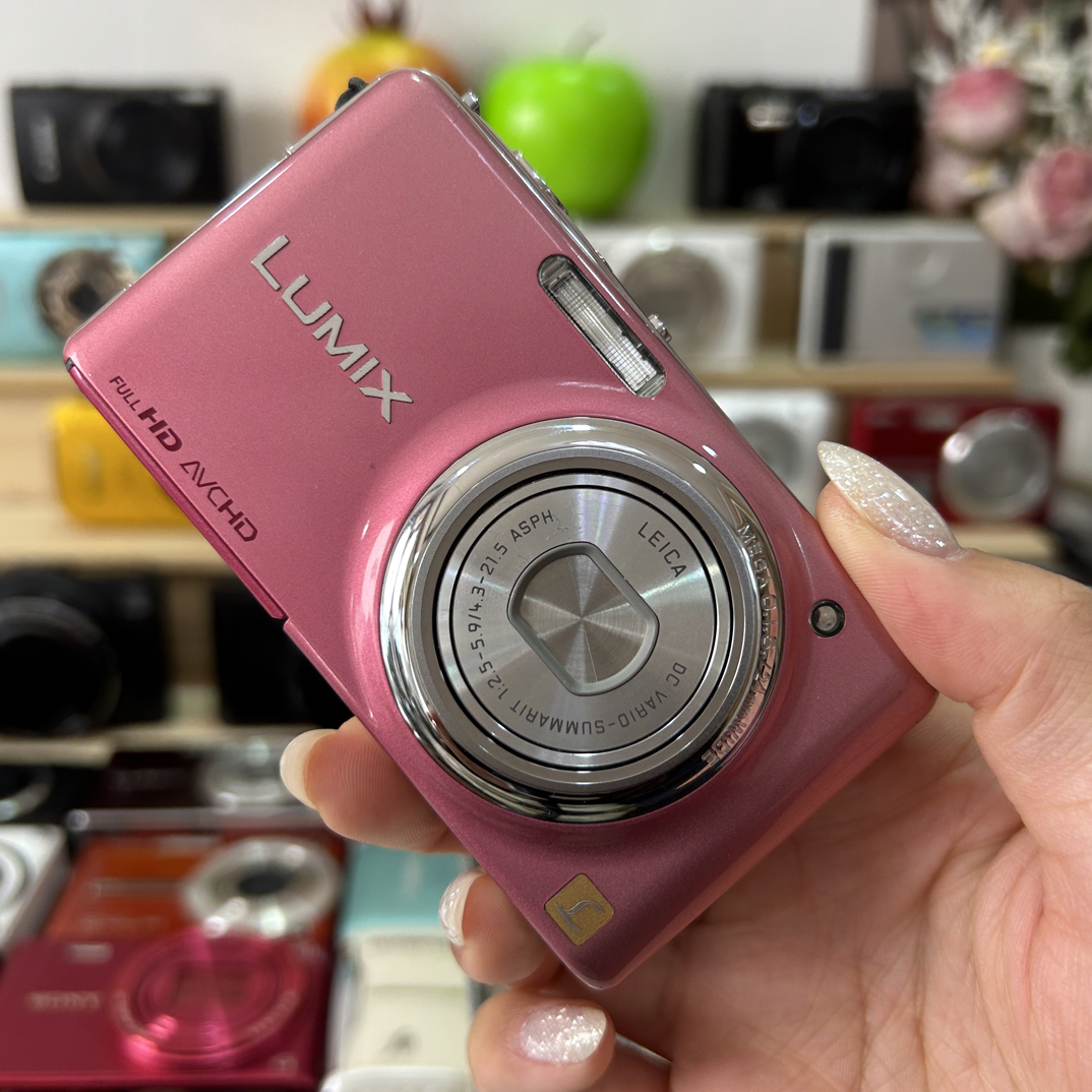 9新 Panasonic/松下 松下fx77 蜜桃粉 触摸屏 拍人拍景清透细腻