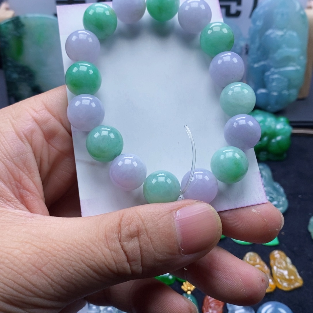 翡翠未镶嵌手串翡翠手串