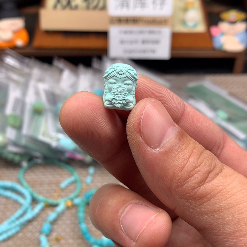 【闪购商品】绿松石颈饰未镶嵌35