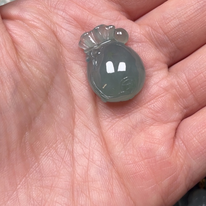 翡翠未镶嵌吊坠(不含链)翡翠