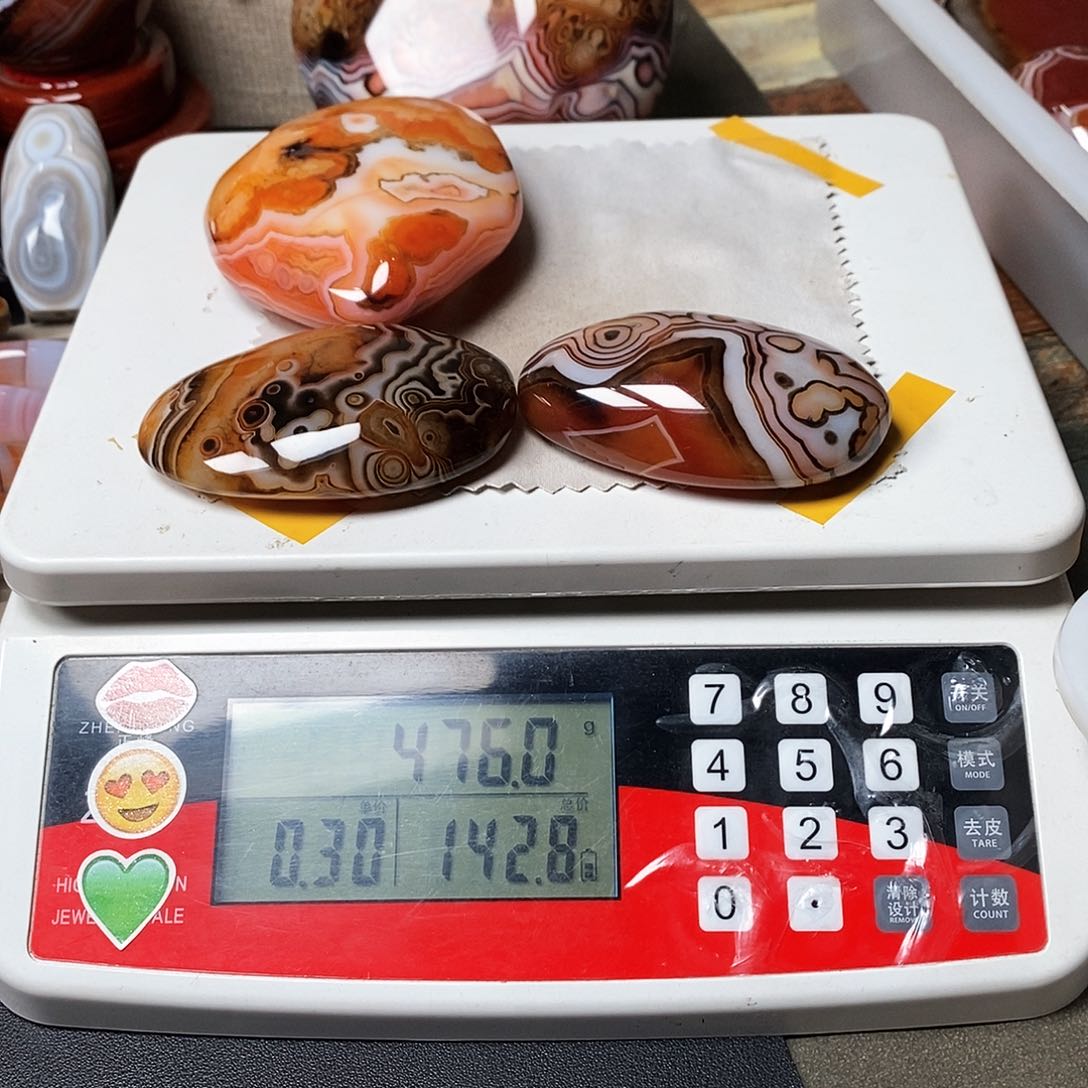 未镶嵌三毛玛瑙/玉髓用****4
