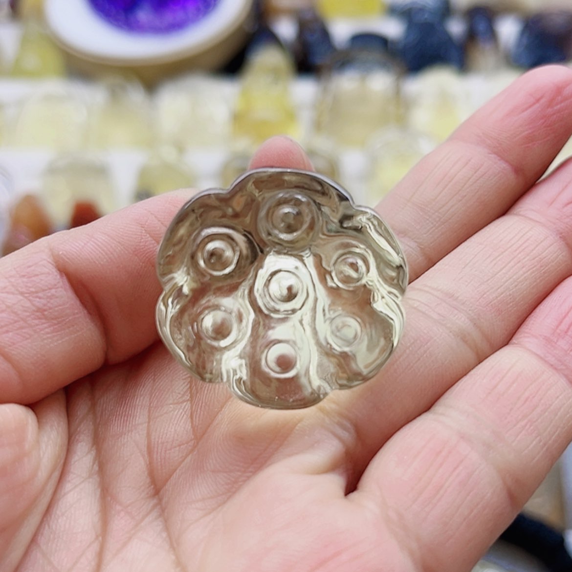 【闪购商品】水晶莲蓬黄水晶未镶嵌