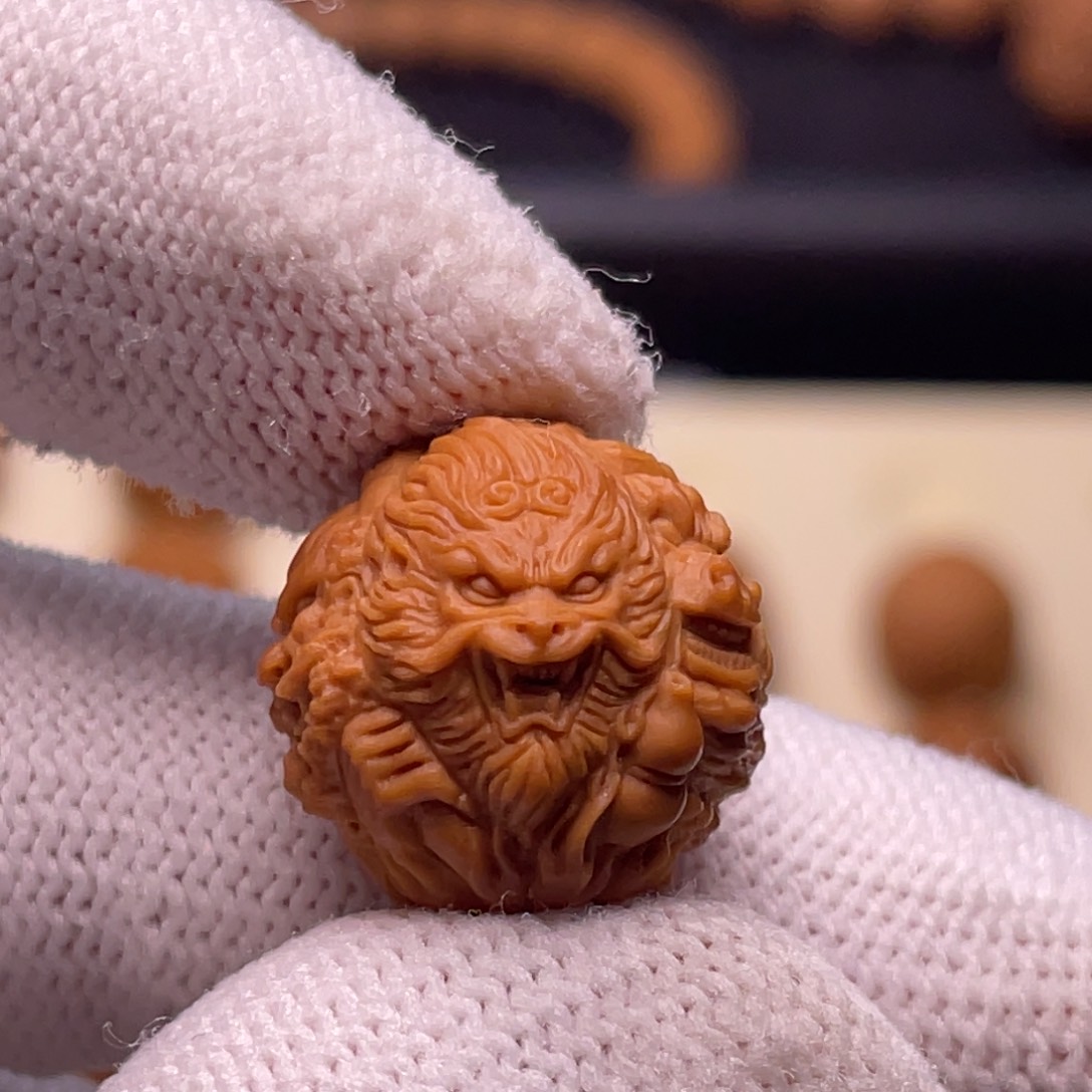 吊坠猴头核桃精工西游记16+ 带银管 反油福利介意勿拍不退不换！