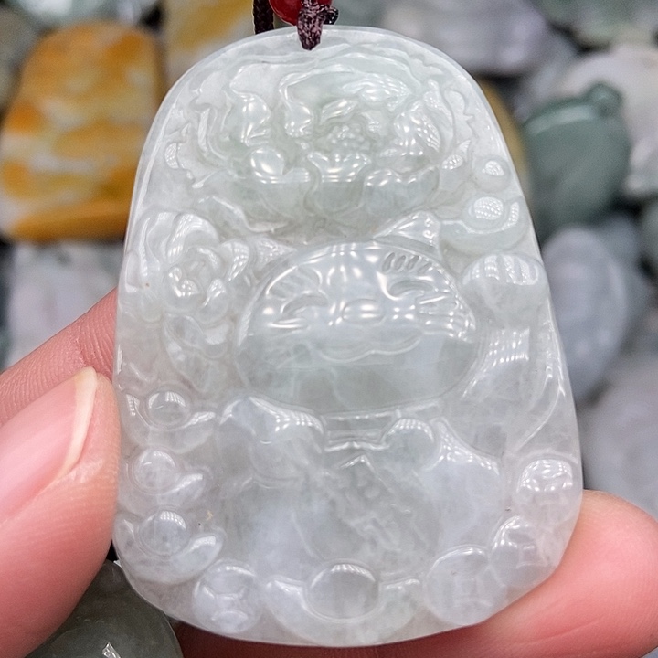 颈饰未镶嵌翡翠翡翠