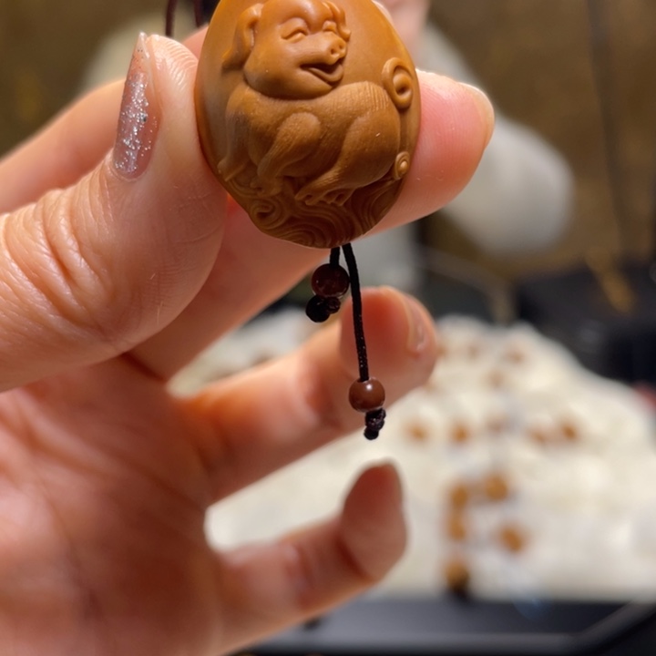 橄榄核吊坠橄榄核