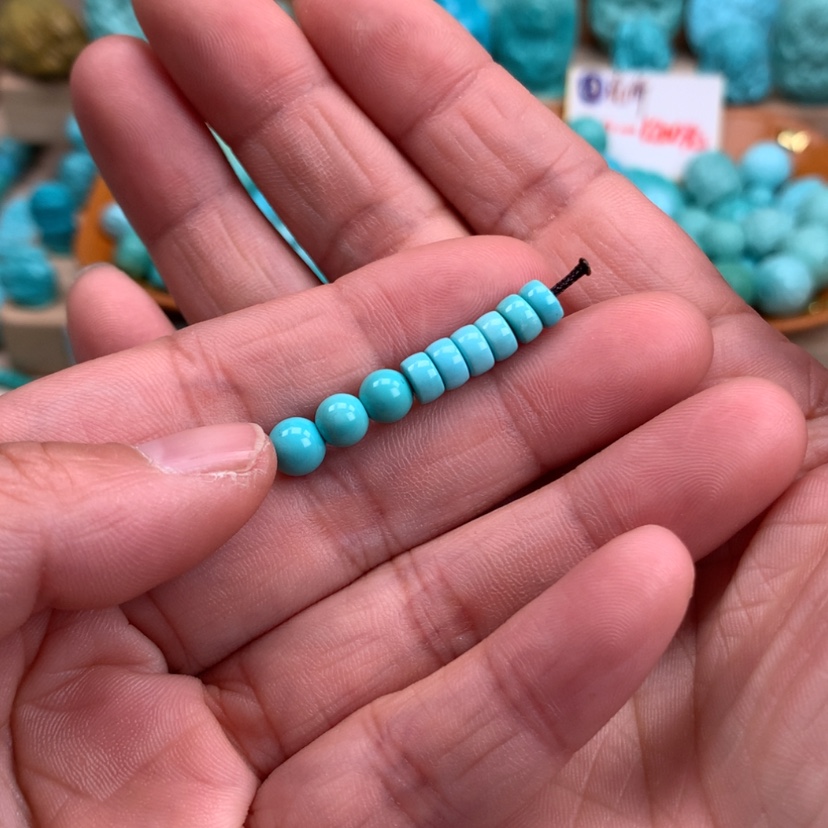 【闪购商品】绿松石散珠未镶嵌喵**喵